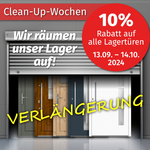 Gute Neuigkeiten: Unsere Clean-Up-Aktion wird verlängert!